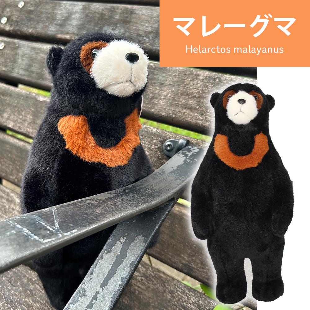 【ギフト対応無料】ぬいぐるみ【マレーグマ】【熊】【ベア】【動物】【おもちゃ】【インテリア】どうぶつ 抱き枕 リアル ふわふわ 本物そっくり かわいい 大きい　クリスマス　贈り物　プレゼント　ぬいぐるみ大きい　くま　黒いくま